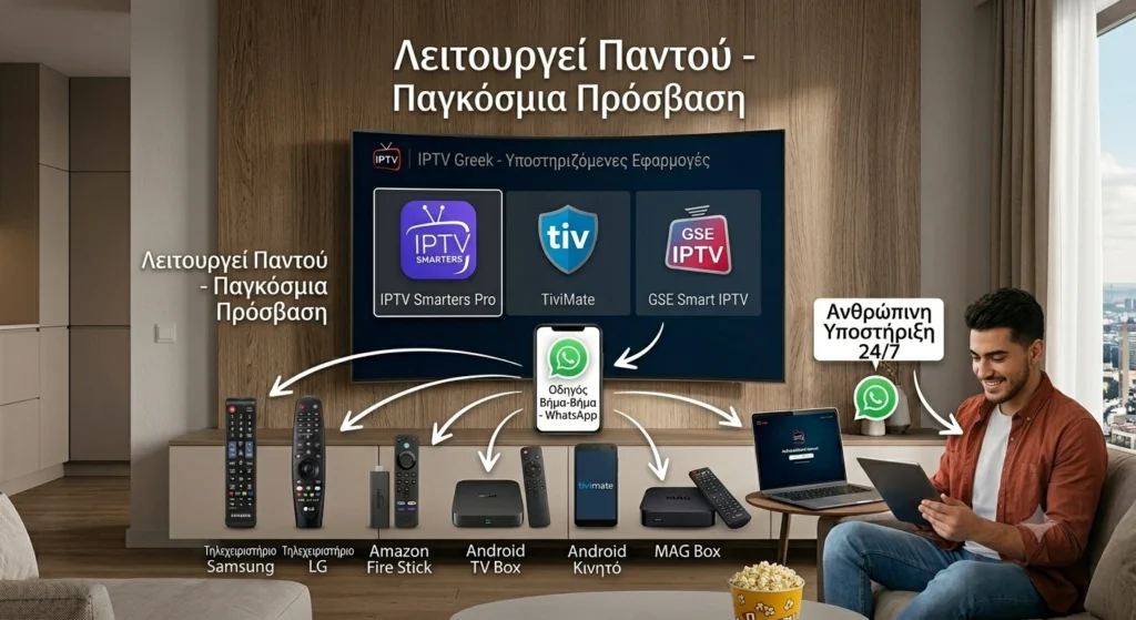 Ποιες Εφαρμογές Λειτουργούν με το IPTV Greek;